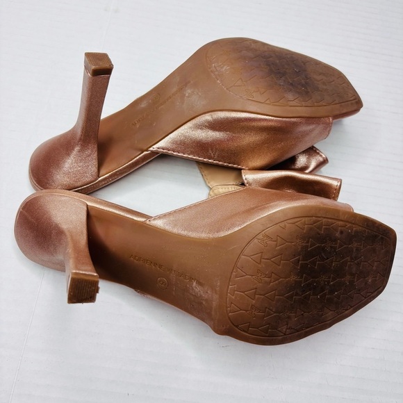 ADRIENNE VITTADINI Gladys Dressy Slip On Heels Size 8 - Picture 7 of 7